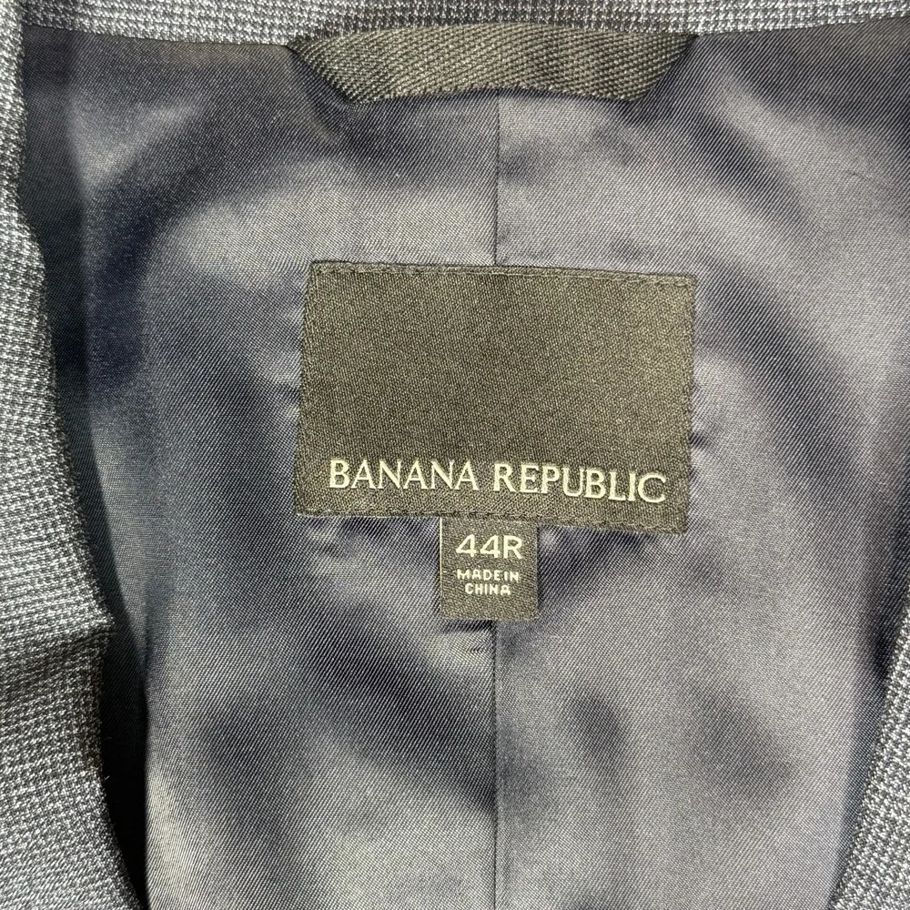 Banana Republic Core Temp Half Lined Performance Sport Coat Blazer Men's 44 R
